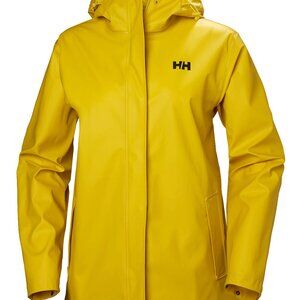 Helly Hansen Women's Moss Hooded Waterproof Windproof Raincoat - Medium - NEW!